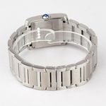 Cartier Tank Française WSTA0074 (2026) - Silver dial 32 mm Steel case (6/8)