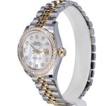 Rolex Lady-Datejust 279383RBR (2022) - Pearl dial 28 mm Gold/Steel case (2/8)