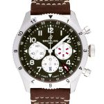 Breitling Super Avi AB04452A1L1X1 (2024) - Green dial 46 mm Steel case (2/2)