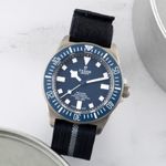 Tudor Pelagos 25707B/21 (Onbekend (willekeurig serienummer)) - Blauw wijzerplaat 42mm Titanium (1/8)