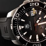 TAG Heuer Aquaracer 300M WAY211A.FT6151 (Onbekend (willekeurig serienummer)) - Zwart wijzerplaat 41mm Staal (4/8)