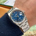 Rolex Datejust 36 16234 (2000) - Blue dial 36 mm Steel case (4/8)