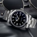 Rolex Explorer 224270 (Unknown (random serial)) - Black dial 40 mm Steel case (2/8)