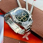 Rolex Daytona 16520 (1996) - Zwart wijzerplaat 40mm Staal (3/8)