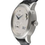 Glashütte Original PanoMaticLunar 1-90-02-02-02-04 (2005) - Zilver wijzerplaat 40mm Staal (5/8)