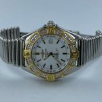 Breitling Lady J D52065 (Onbekend (willekeurig serienummer)) - Wit wijzerplaat 31mm Staal (1/6)