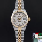 Rolex Lady-Datejust 79173 (2002) - 26mm Goud/Staal (1/8)