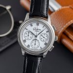 Glashütte Original Senator 1-39-31-05-03-04 (Unknown (random serial)) - White dial 39 mm Steel case (3/8)