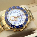Rolex Yacht-Master II 116688 (2009) - White dial 44 mm Yellow Gold case (2/5)