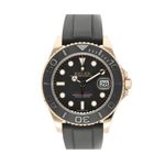 Rolex Yacht-Master 37 268655 (2024) - Black dial 37 mm Rose Gold case (1/5)