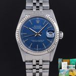 Rolex Datejust 31 78274 (1999) - Blauw wijzerplaat 31mm Staal (1/8)