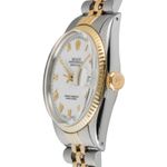 Rolex Datejust 36 16013 (1978) - White dial 36 mm Gold/Steel case (6/8)