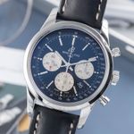 Breitling Transocean Chronograph AB0152 (Onbekend (willekeurig serienummer)) - Zwart wijzerplaat 43mm Staal (3/8)