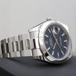 Rolex Datejust 41 126300 (2023) - Blauw wijzerplaat 48mm Staal (7/7)