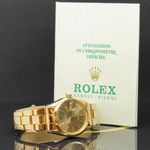 Rolex Oyster Perpetual Date 1550 (1972) - Gold dial 34 mm Steel case (5/7)