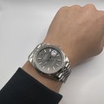 Rolex Datejust 41 126334 (2020) - Grijs wijzerplaat 41mm Staal (4/6)