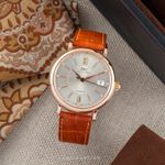 IWC Portofino Automatic IW458105 (Onbekend (willekeurig serienummer)) - Zilver wijzerplaat 37mm Roodgoud (3/8)