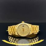 Rolex Day-Date 36 18038 (1987) - Beige dial 36 mm Yellow Gold case (4/7)