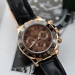 Rolex Daytona 116515LN (2016) - Brown dial 40 mm Rose Gold case (4/8)