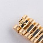 Rolex Lady-Datejust 79178 (1997) - Orange dial 26 mm Yellow Gold case (7/8)