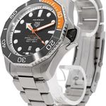 TAG Heuer Aquaracer WBP5A8A.BF0619 (2023) - Black dial 45 mm Titanium case (3/5)