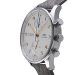 IWC Portuguese Chronograph IW371604 (2020) - Zilver wijzerplaat 41mm Staal (6/8)