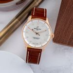 Breitling Navitimer R77320E61A1P1 (Unknown (random serial)) - White dial 32 mm Rose Gold case (3/8)