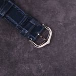 Cartier Santos Dumont WSSA0023 (Unknown (random serial)) - Silver dial 28 mm Steel case (8/8)