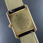 Cartier Tank 590005 (1990) - Champagne wijzerplaat 23mm Goud/Staal (4/8)