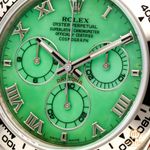 Rolex Daytona 116519 (2004) - Green dial 40 mm White Gold case (4/8)