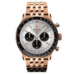 Breitling Navitimer 01 (46 MM) RB0137241G1R1 (2025) - Silver dial 46 mm Red Gold case (1/1)