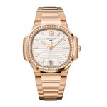 Patek Philippe Nautilus 7118/1200R-001 (2025) - Silver dial 35 mm Rose Gold case (1/1)