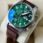 IWC Pilot Chronograph IW388103 (2024) - Green dial 41 mm Steel case (3/7)