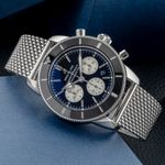 Breitling Superocean Heritage II Chronograph AB0162121B1A1 (Unknown (random serial)) - Black dial 44 mm Steel case (2/8)