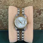 Rolex Lady-Datejust 69173 (1991) - Silver dial 26 mm Gold/Steel case (7/8)