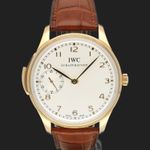 IWC Portuguese Minute Repeater IW524205 (Onbekend (willekeurig serienummer)) - Grijs wijzerplaat 43mm Witgoud (3/8)