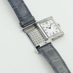 Jaeger-LeCoultre Reverso Classic Small Q2618540 (2006) - Zilver wijzerplaat 21mm Staal (3/8)