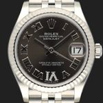 Rolex Datejust 31 278274 (2022) - Grey dial 31 mm Steel case (2/8)
