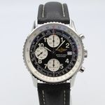 Breitling Old Navitimer A13322 (Onbekend (willekeurig serienummer)) - Zwart wijzerplaat 41mm Staal (1/8)