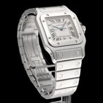 Cartier Santos Galbée 1564 (2018) - White dial 29 mm Steel case (6/8)
