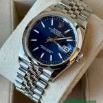 Rolex Datejust 36 126200 (2025) - Blauw wijzerplaat 36mm Staal (3/7)