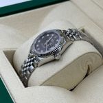 Rolex Lady-Datejust 279174 (2024) - Grey dial 28 mm Steel case (6/8)