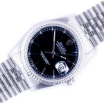 Rolex Datejust 36 16234 (1996) - Black dial 36 mm Steel case (1/7)