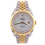 Rolex Datejust 41 126334 (Unknown (random serial)) - Pearl dial 41 mm Steel case (1/8)