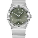 Omega Constellation Quartz 131.10.28.60.60.001 (2026) - Groen wijzerplaat 28mm Staal (1/1)