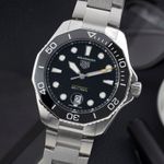 TAG Heuer Aquaracer 300M WBP201A.BA0632 (Unknown (random serial)) - Black dial 43 mm Steel case (3/8)