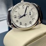 Longines Master Collection L2.908.4.78.3 (2024) - Zilver wijzerplaat 40mm Staal (8/8)