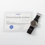 Longines Vintage 5824 (1950) - Black dial 48 mm Steel case (3/8)