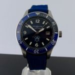 Montblanc 1858 129370 (2024) - Blauw wijzerplaat 41mm Staal (1/8)