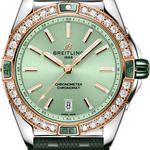 Breitling Chronomat 38 U17356531L1S1 (2026) - Pink dial 38 mm Gold/Steel case (1/1)